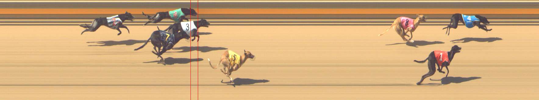 Race result finish photo